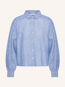 Gestreepte linnen blouse sarah
