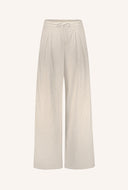 Broek uma pants sand stripe
