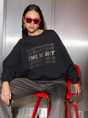 Zwarte sweater bibi nights
