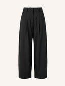 Zwarte pantalon jule solid pants