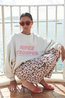Grijze bibi super trouper sweat