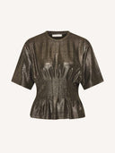 Gouden top diva metallic