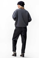 Grijze tuck in sweater