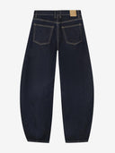 Barrel fit jeans dark blue