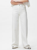 Loose fit jeans tinted blue