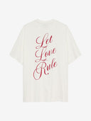 Oversized t-shirt met backprint