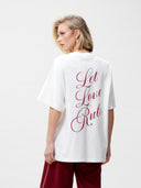 Oversized t-shirt met backprint