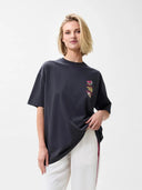Oversized graphic t-shirt fruit salad