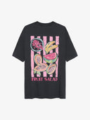 Oversized graphic t-shirt fruit salad