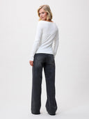 Longsleeve met ribdessin