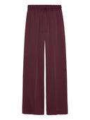 Bordeaux jogger trousers