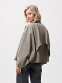 Geruite cape jacket