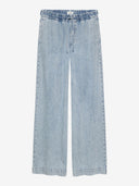Lichtblauwe denim jogger