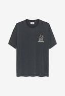 Donkergrijze palmboom T-shirt