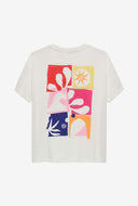 Witte short-sleeve T-shirt