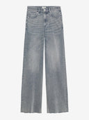 Loose fit jeans tinted blue