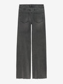Donkergrijze loose fit jeans
