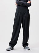 Donker grijze pantalon met pinstripe