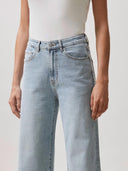 Lichtblauwe loose fit jeans