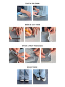 Lichtblauwe loose fit jeans