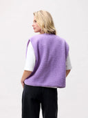 Lila teddy bodywarmer
