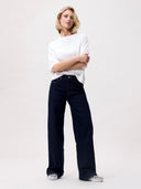 Loose fit jeans dark blue