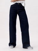 Loose fit jeans dark blue