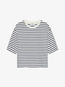 Gestreept loose fit t-shirt