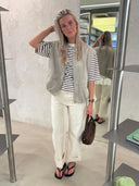 Gestreept loose fit t-shirt