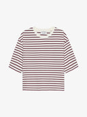 Gestreept loose fit t-shirt