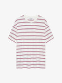 Gestreept oversized t-shirt