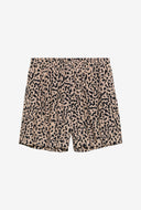 Leopard-print korte broek