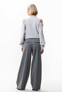 Sweater met open schouders