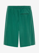 Groene sportieve bermuda
