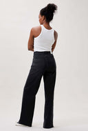 Zwarte wide fit jeans jn loose