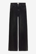 Zwarte wide fit jeans jn loose
