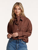 Bruin geruite blouse yana x iris zeilstra