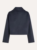 Donkerblauwe jacket heather