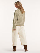 Gestreepte longsleeve krista