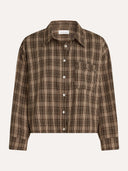 Geruite blouse yana