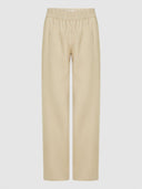 Beige linnen broek skyler