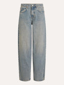 Lichtblauwe barrel jeans aria