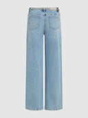 Lichtblauwe wide leg jeans jona