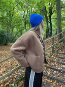 Reversible teddy jas becky jacket