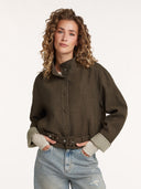 Bruine jacket inger