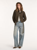 Bruine jacket inger