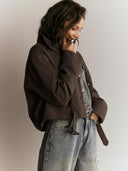 Bruine jacket inger
