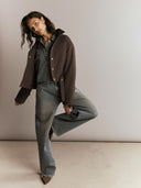 Bruine jacket inger