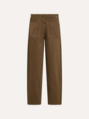 Bruine barrel jeans aria