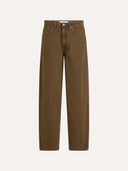 Bruine barrel jeans aria